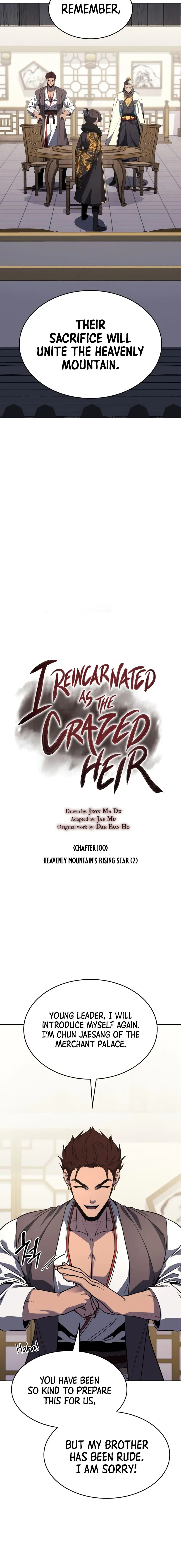 I Reincarnated As The Crazed Heir Ahabbb Chapter 100 - Page 8