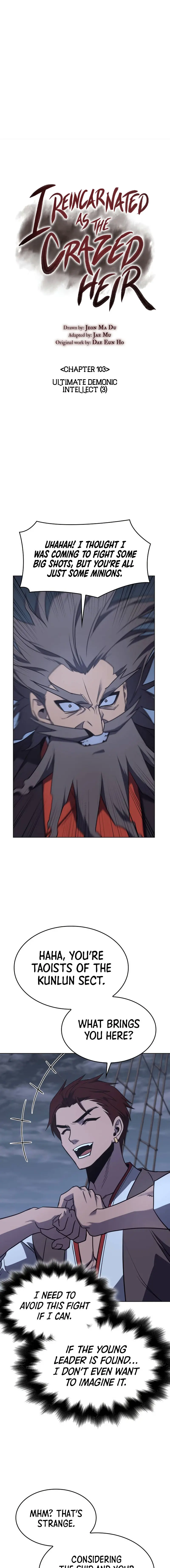 I Reincarnated As The Crazed Heir Ahabbb Chapter 103 - Page 7