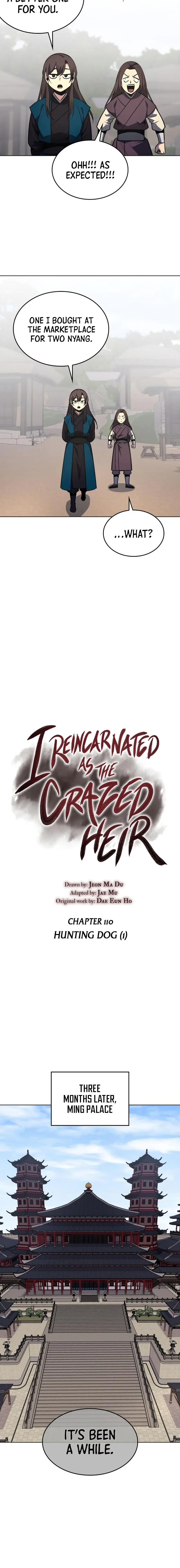 I Reincarnated As The Crazed Heir Ahabbb Chapter 110 - Page 12