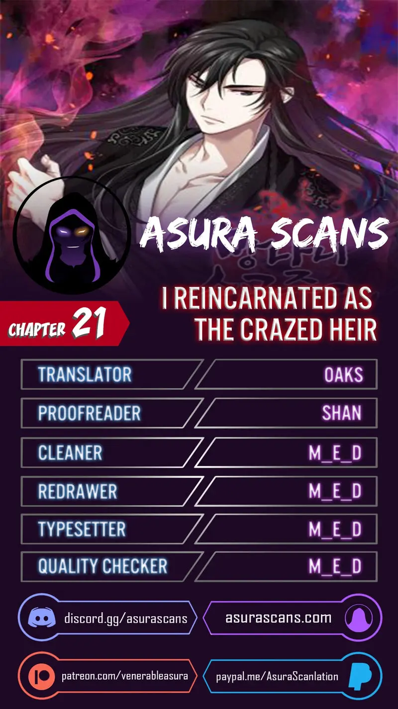 I Reincarnated As The Crazed Heir Ahabbb Chapter 21 - Page 1