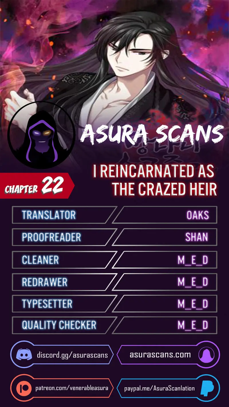 I Reincarnated As The Crazed Heir Ahabbb Chapter 22 - Page 1
