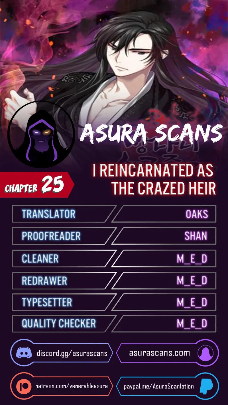 I Reincarnated As The Crazed Heir Ahabbb Chapter 25 - Page 1
