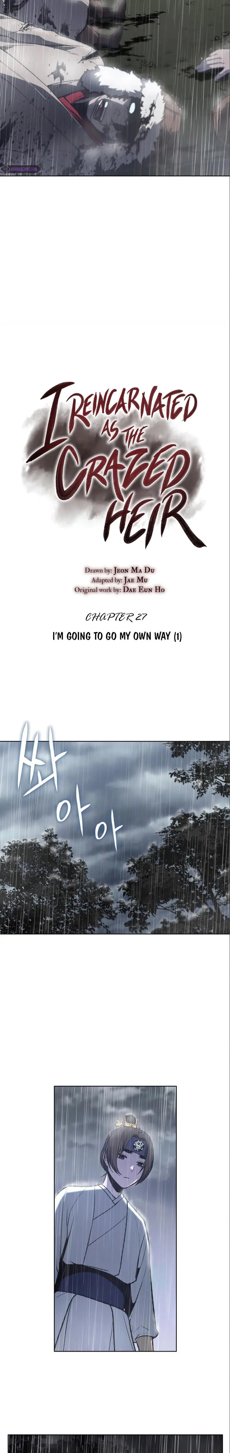 I Reincarnated As The Crazed Heir Ahabbb Chapter 27 - Page 4