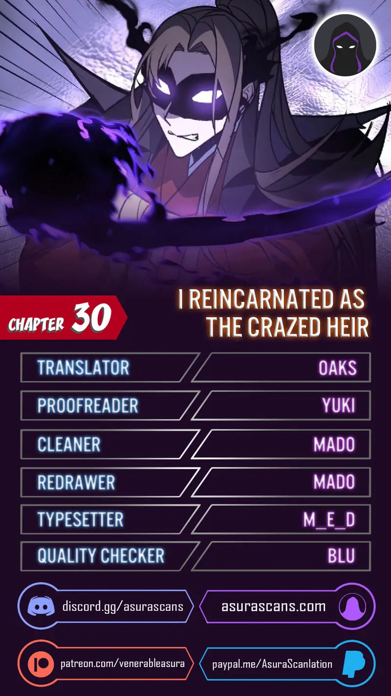 I Reincarnated As The Crazed Heir Ahabbb Chapter 30 - Page 1