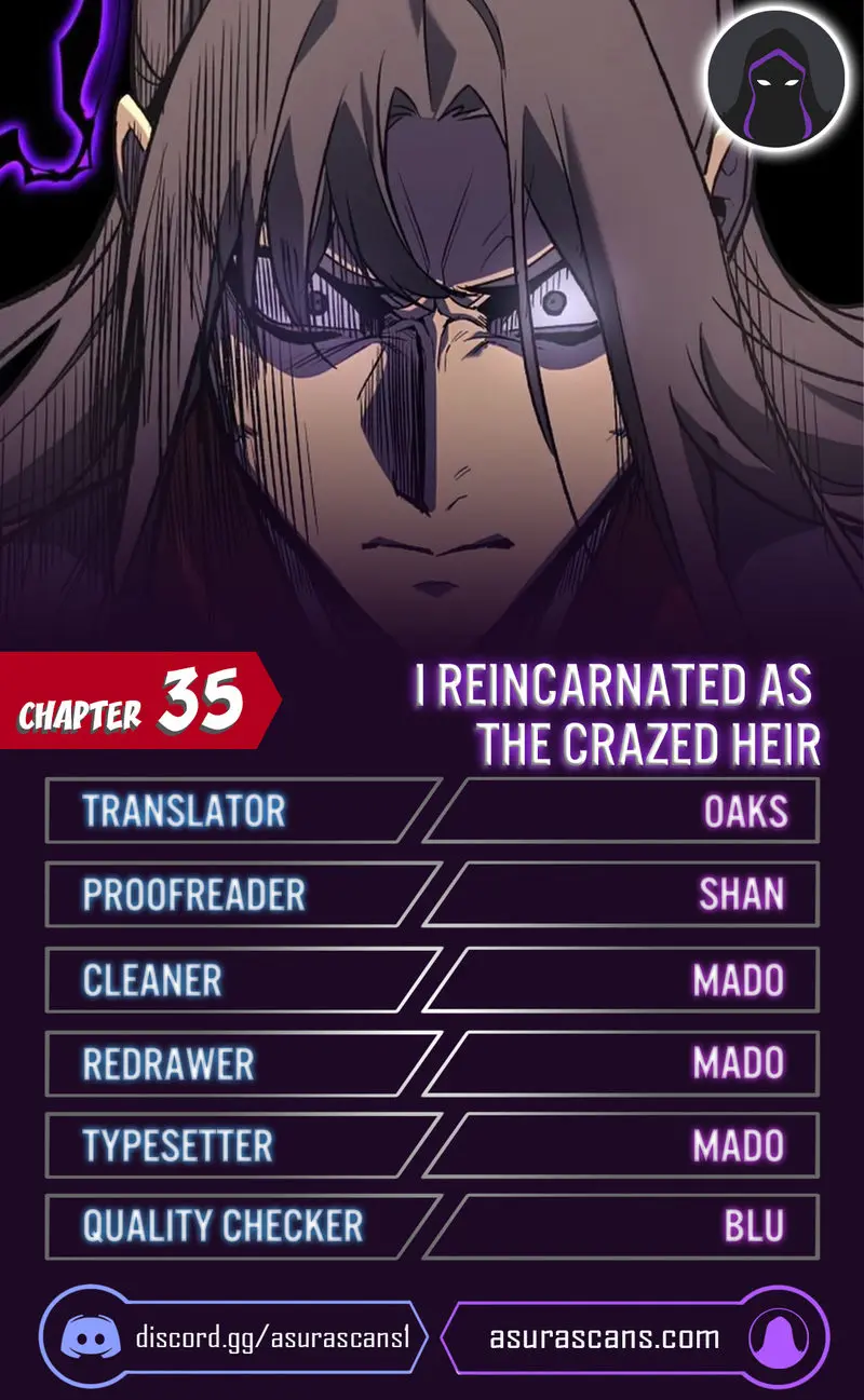 I Reincarnated As The Crazed Heir Ahabbb Chapter 35 - Page 1