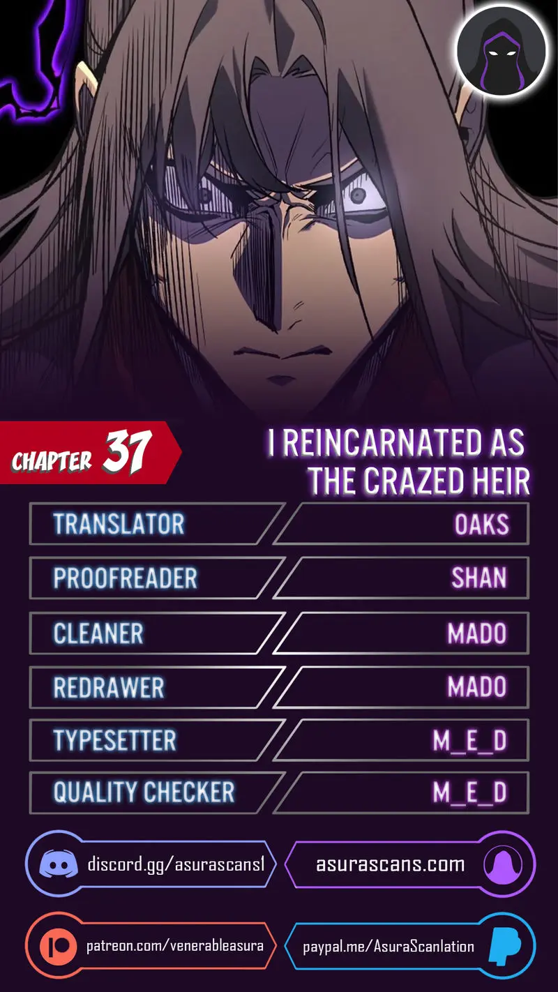 I Reincarnated As The Crazed Heir Ahabbb Chapter 37 - Page 1
