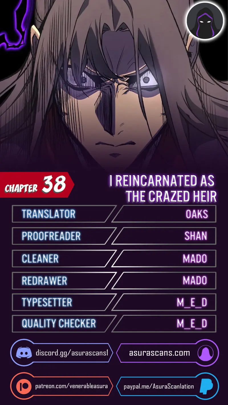 I Reincarnated As The Crazed Heir Ahabbb Chapter 38 - Page 1
