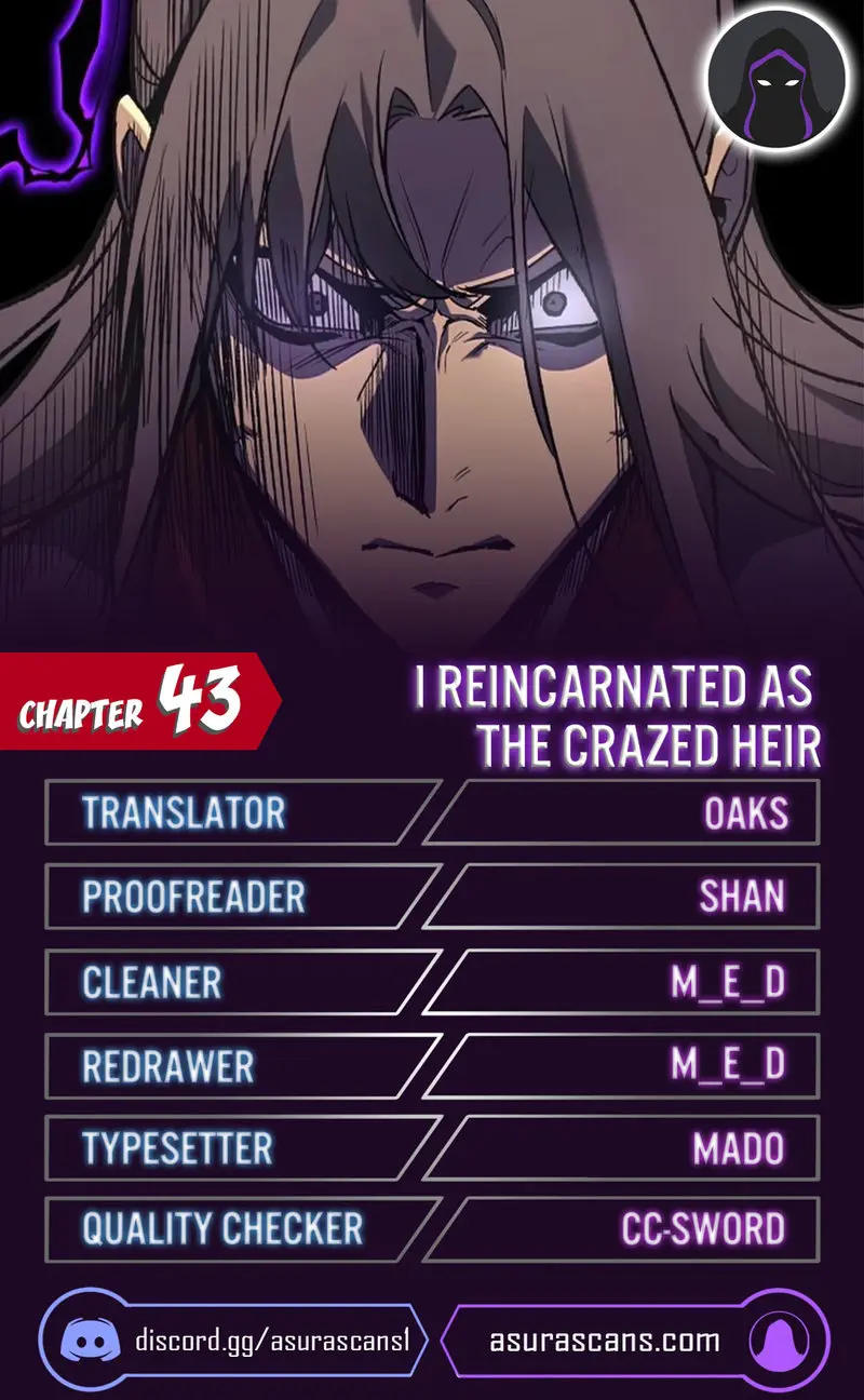 I Reincarnated As The Crazed Heir Ahabbb Chapter 43 - Page 1
