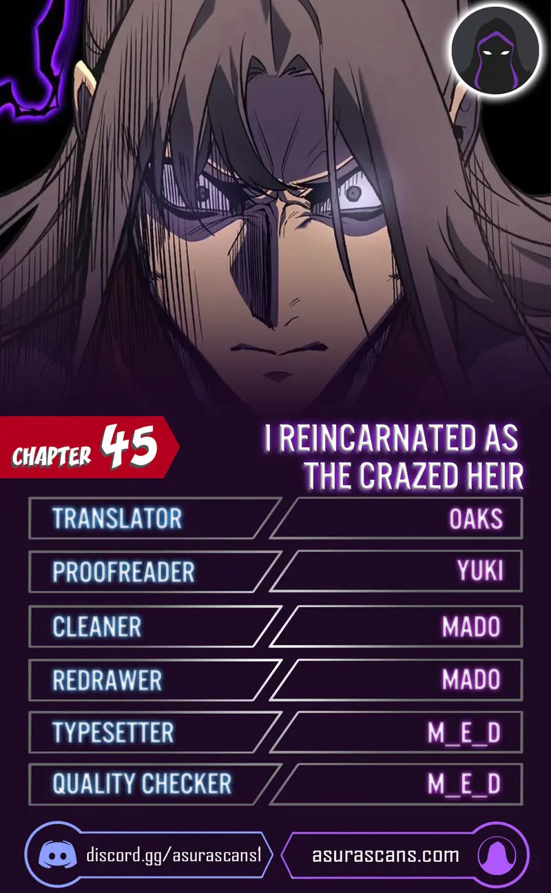I Reincarnated As The Crazed Heir Ahabbb Chapter 45 - Page 1