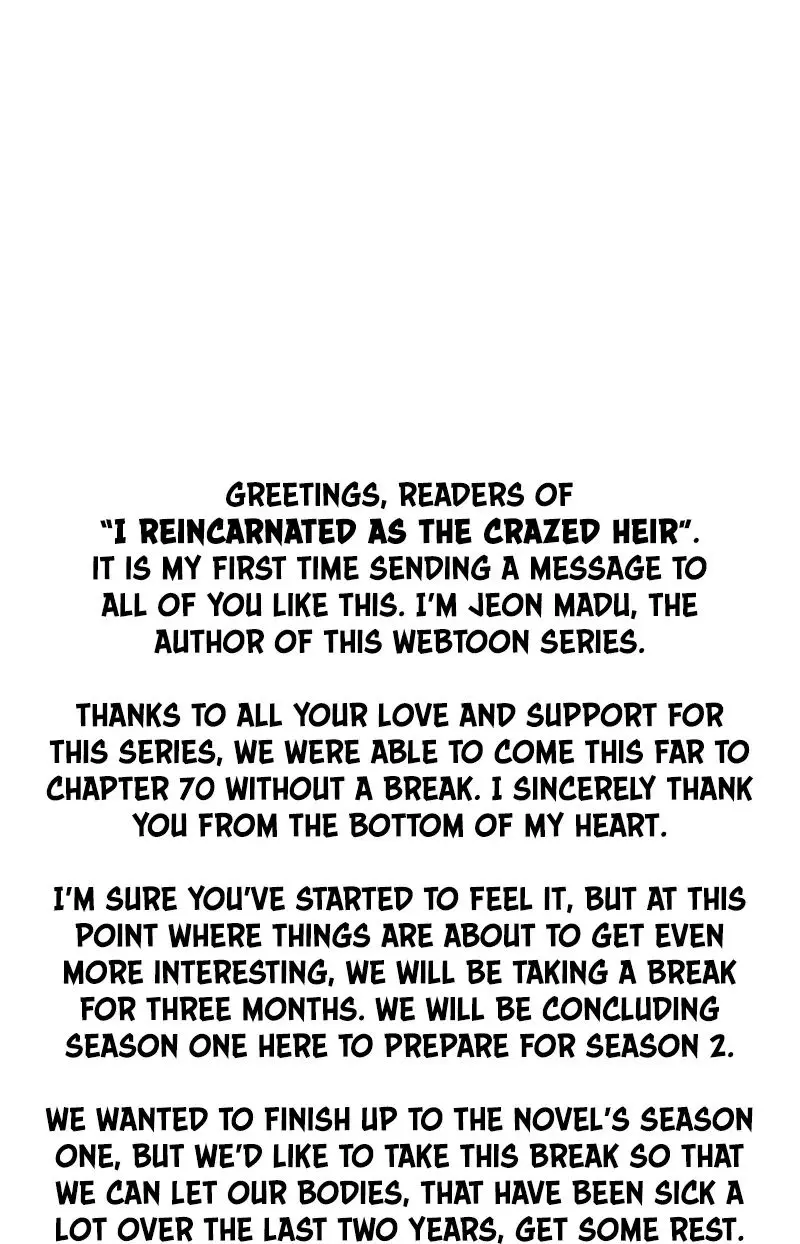 I Reincarnated As The Crazed Heir Ahabbb Chapter 70 - Page 53