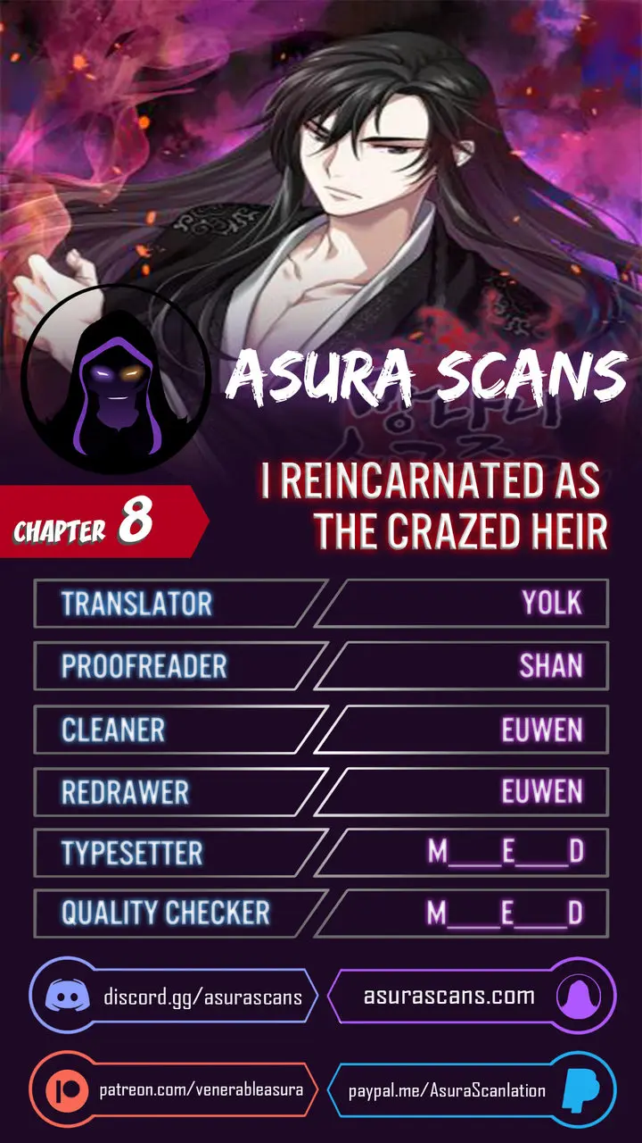 I Reincarnated As The Crazed Heir Ahabbb Chapter 8 - Page 1