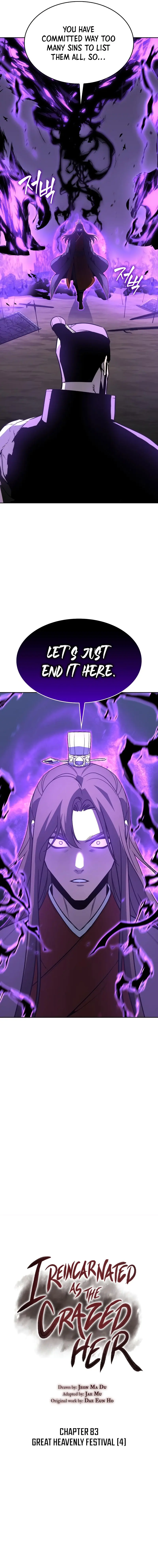 I Reincarnated As The Crazed Heir Ahabbb Chapter 83 - Page 21