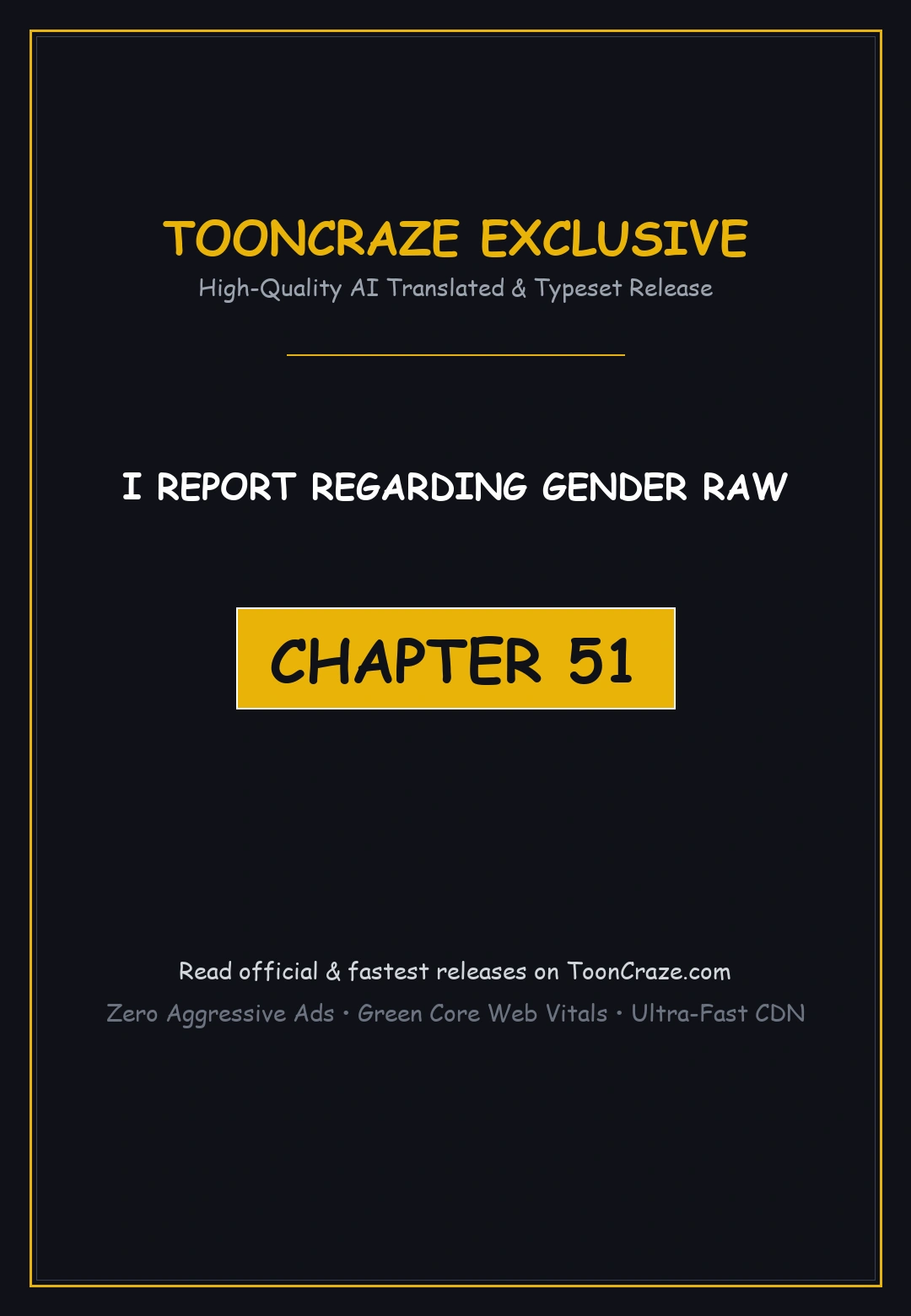 I Report Regarding Gender Raw Chapter 51 - Page 1