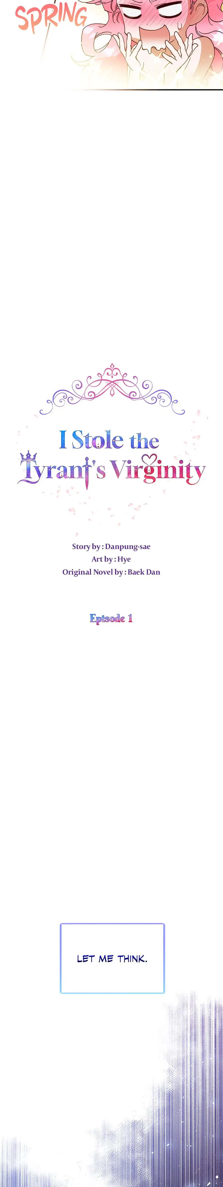 I Stole The Tyrants Virginity Chapter 1 - Page 4