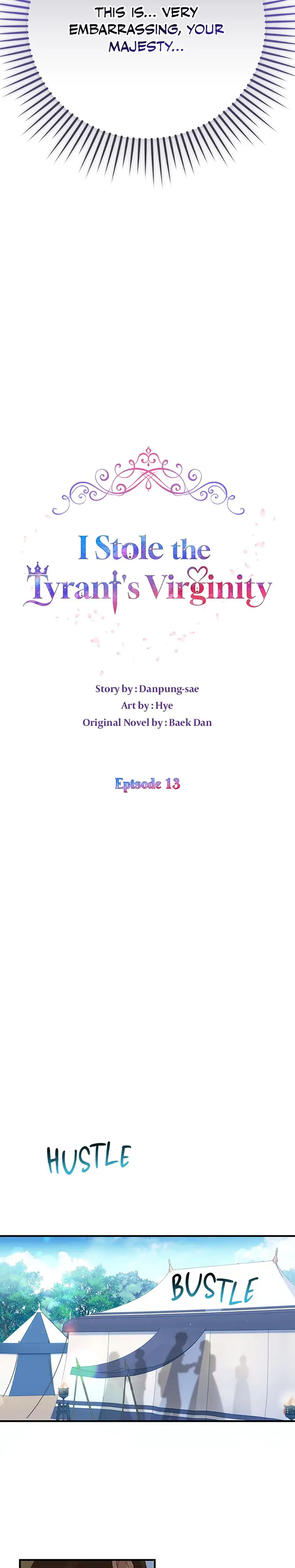I Stole The Tyrants Virginity Chapter 13 - Page 5