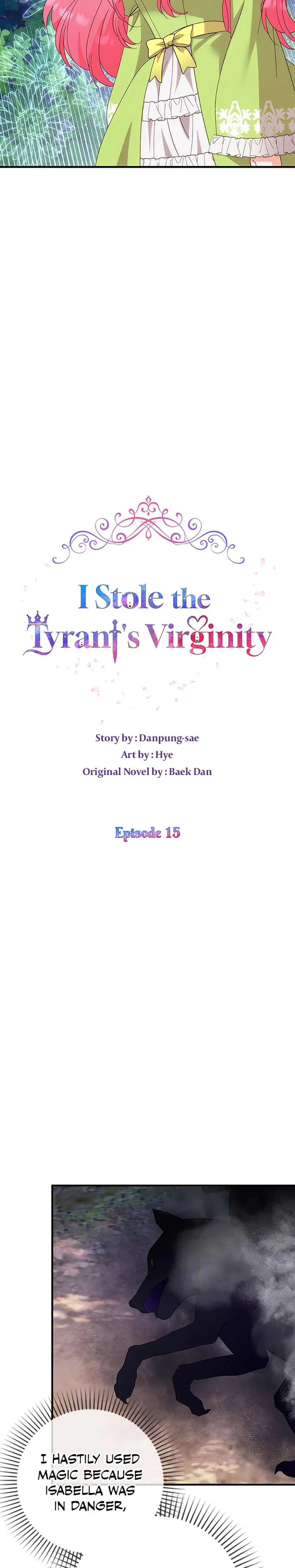I Stole The Tyrants Virginity Chapter 15 - Page 8