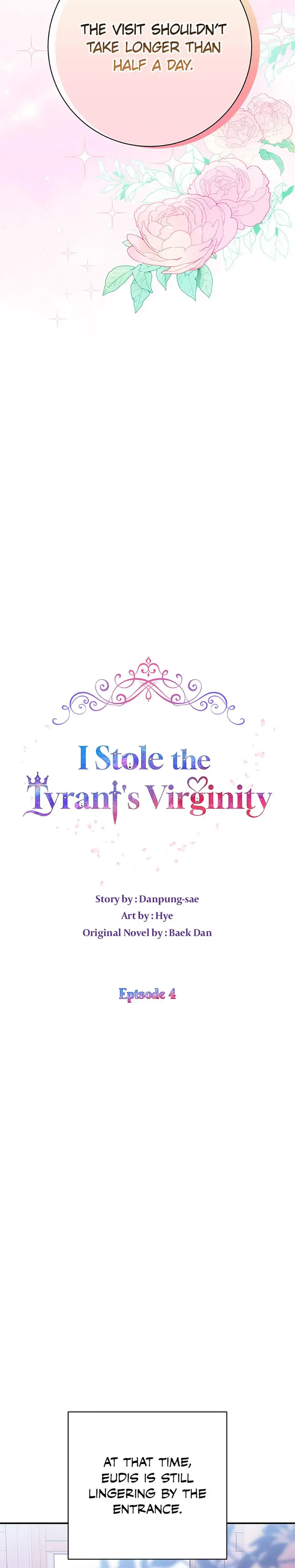 I Stole The Tyrants Virginity Chapter 4 - Page 8