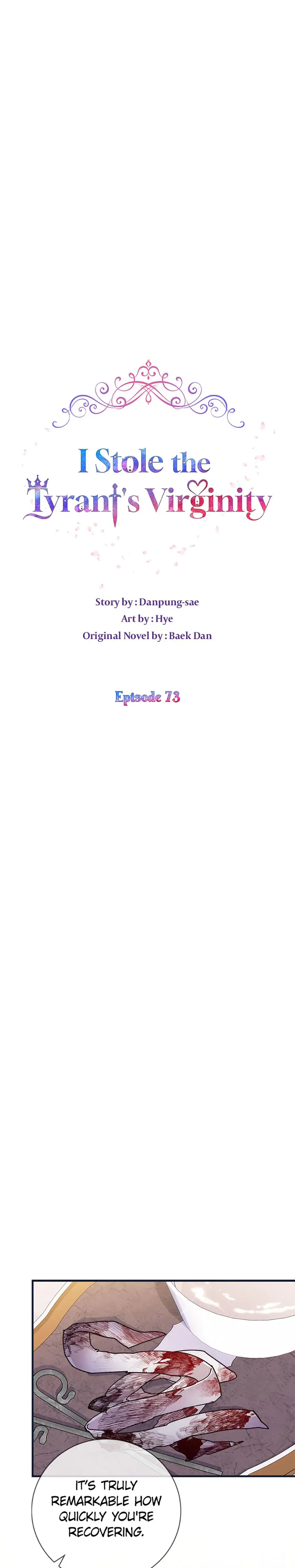 I Stole The Tyrants Virginity Chapter 73 - Page 6
