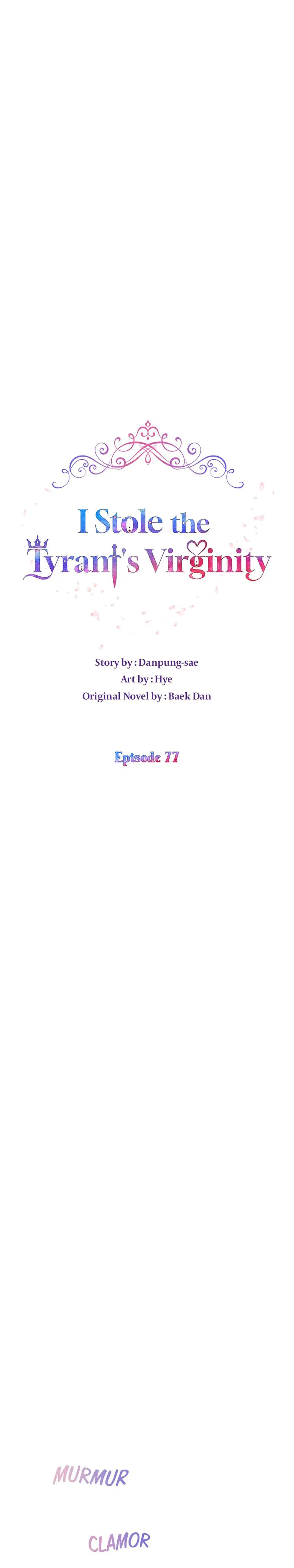 I Stole The Tyrants Virginity Chapter 77 - Page 17