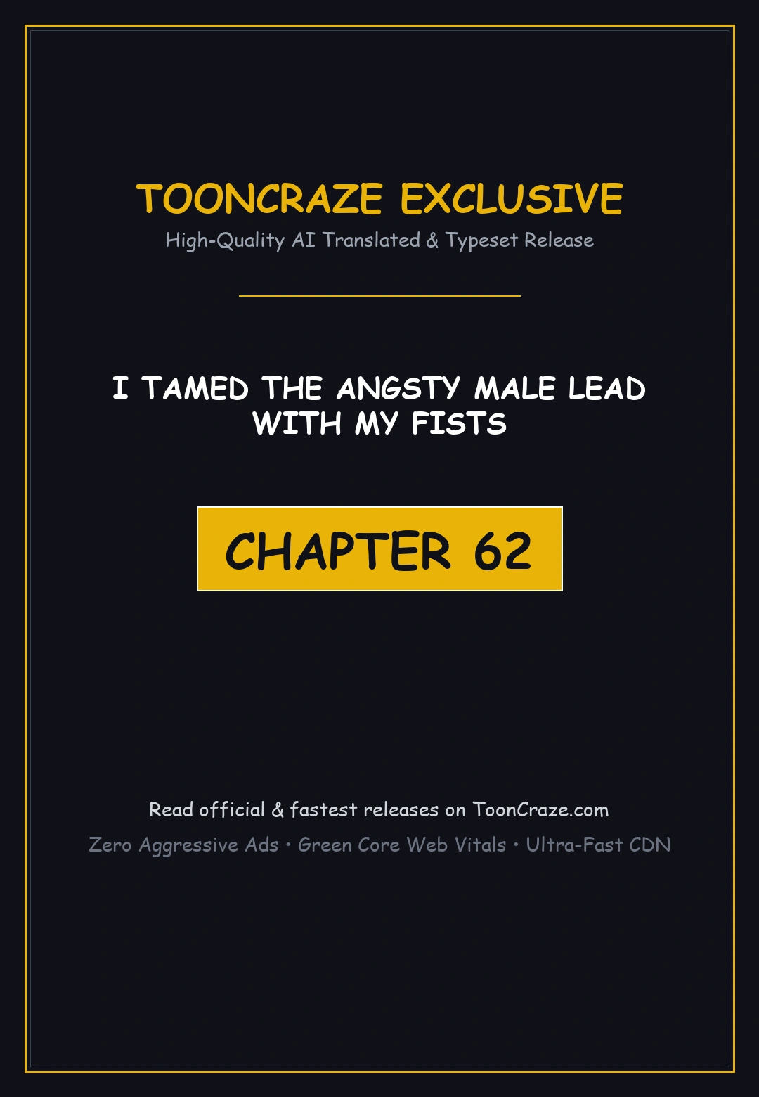 I Tamed The Angsty Male Lead With My Fists Chapter 62 - Page 1