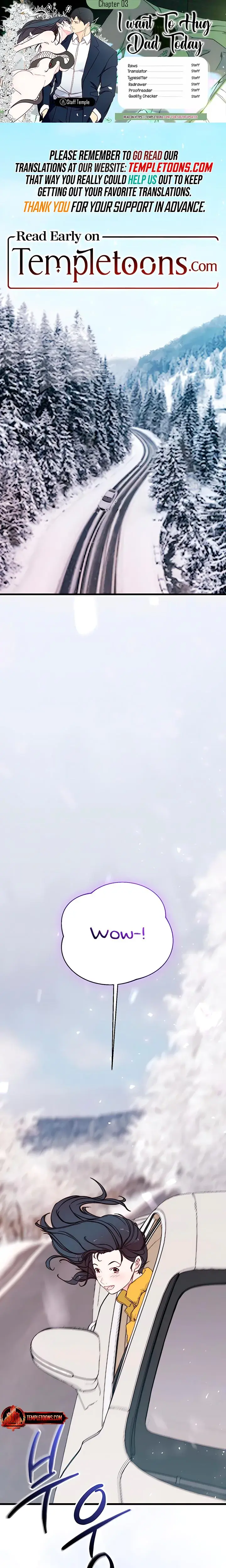 I Want To Hug Dad Today Chapter 3 - Page 1