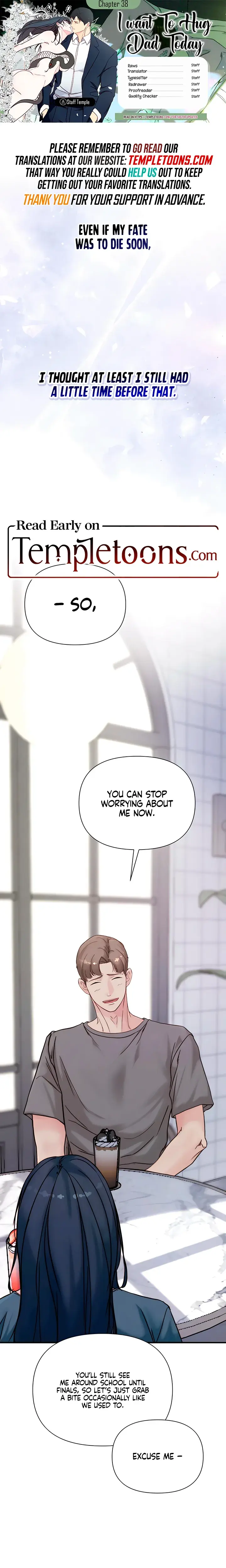 I Want To Hug Dad Today Chapter 38 - Page 1