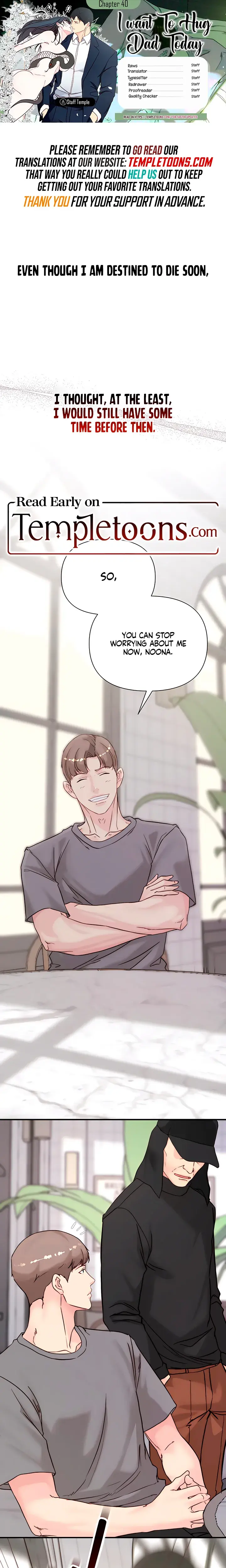 I Want To Hug Dad Today Chapter 40 - Page 1