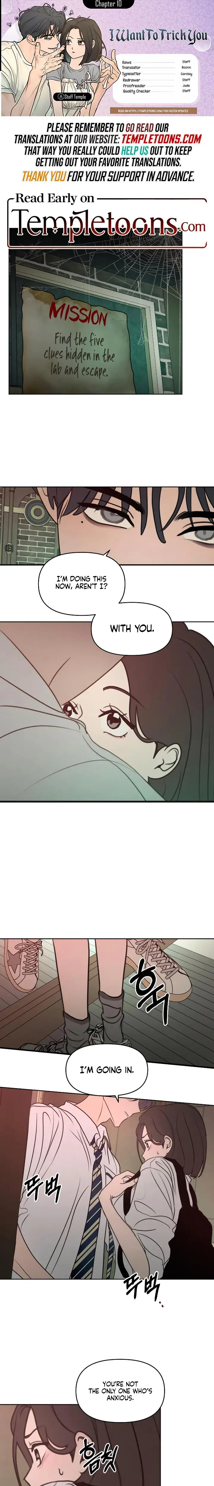 I Want To Trick You Chapter 10 - Page 1