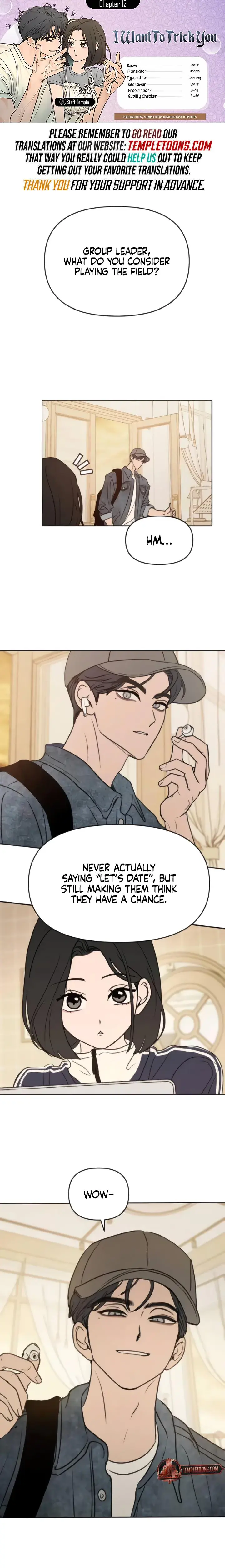 I Want To Trick You Chapter 12 - Page 1