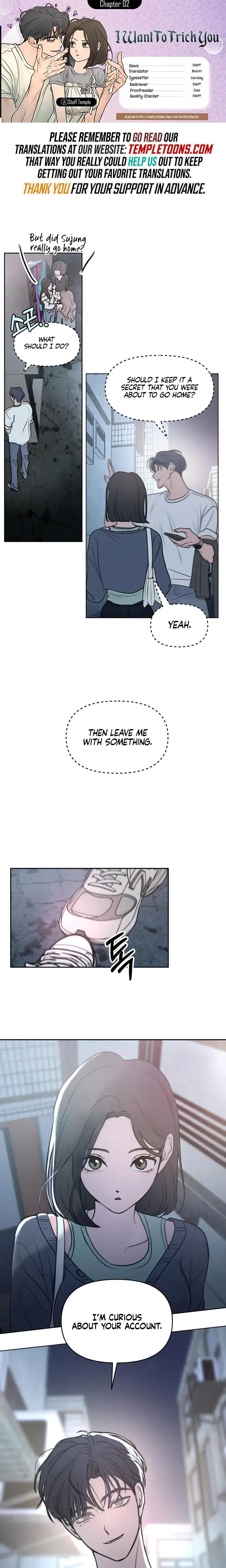 I Want To Trick You Chapter 2 - Page 1