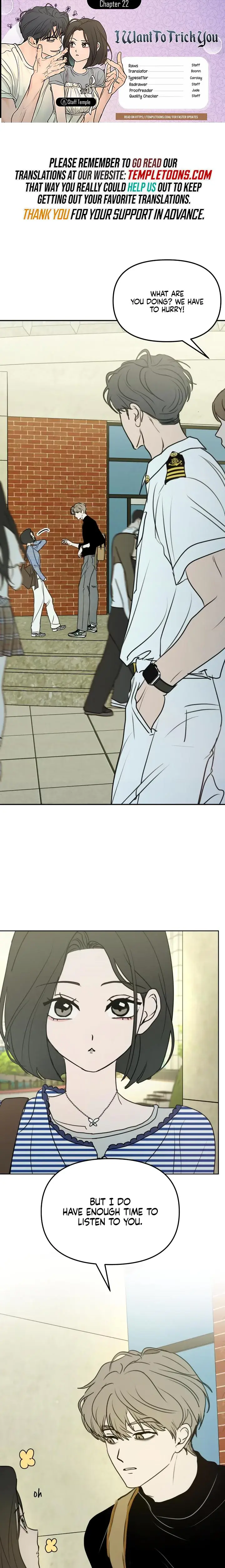 I Want To Trick You Chapter 22 - Page 1