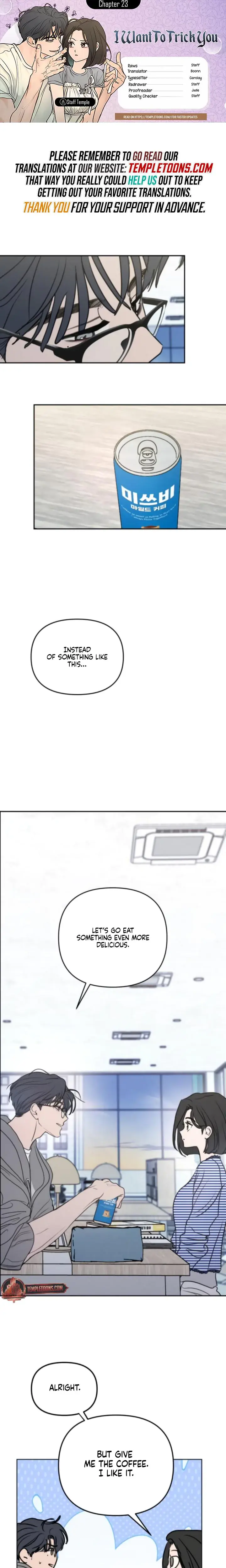 I Want To Trick You Chapter 23 - Page 1