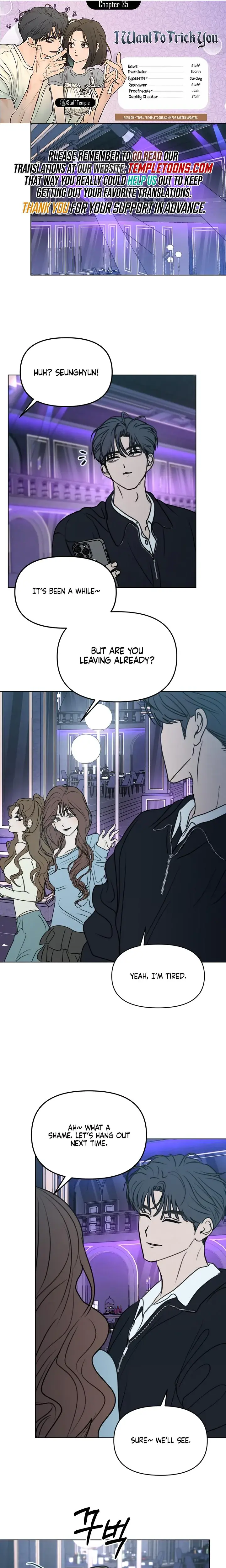 I Want To Trick You Chapter 35 - Page 1