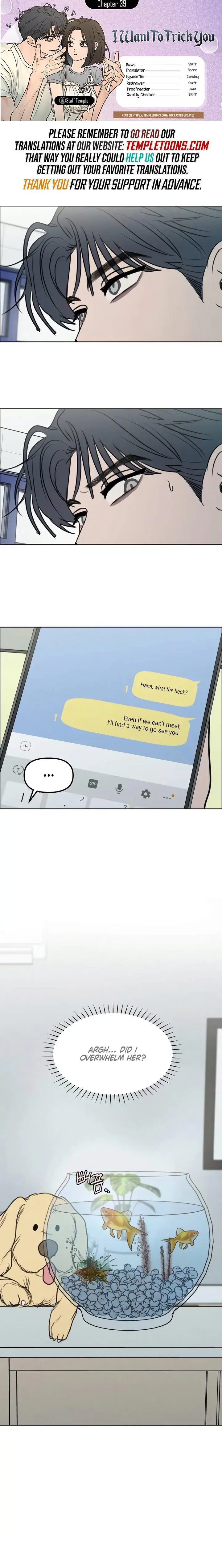 I Want To Trick You Chapter 39 - Page 1
