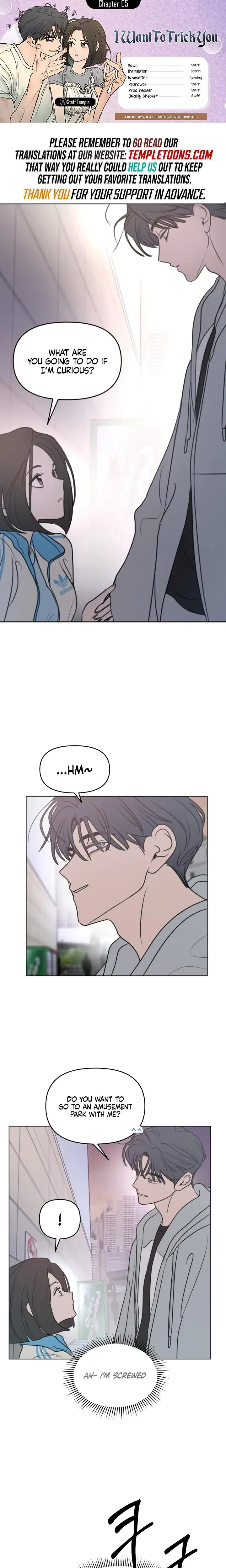 I Want To Trick You Chapter 5 - Page 1