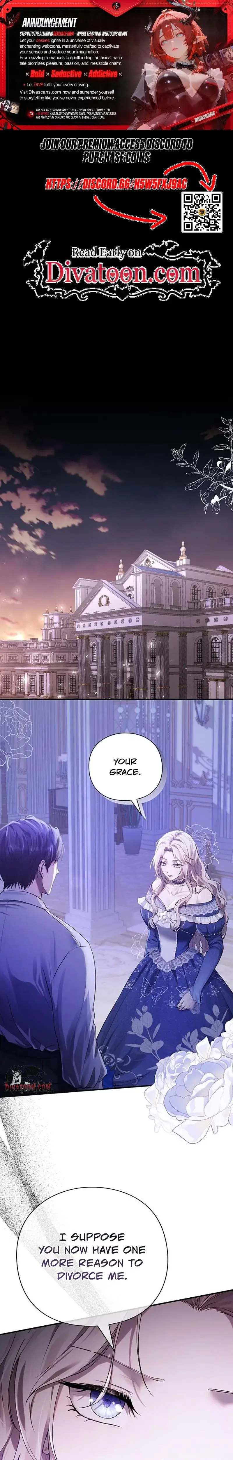 I Will Disappear For You Your Grace The Grand Duke Chapter 1 - Page 1