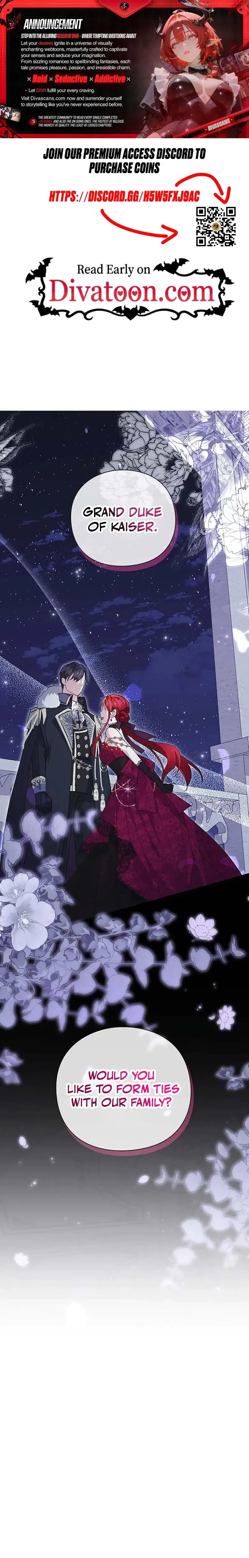 I Will Disappear For You Your Grace The Grand Duke Chapter 11 - Page 1