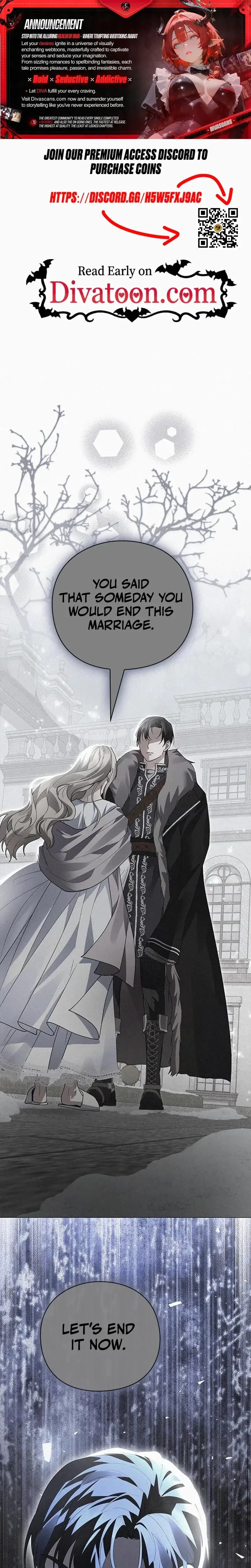 I Will Disappear For You Your Grace The Grand Duke Chapter 18 - Page 1
