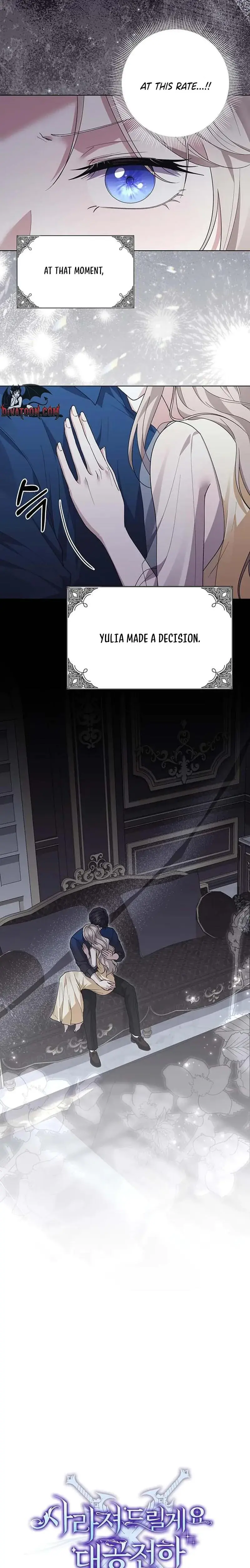 I Will Disappear For You Your Grace The Grand Duke Chapter 22 - Page 4