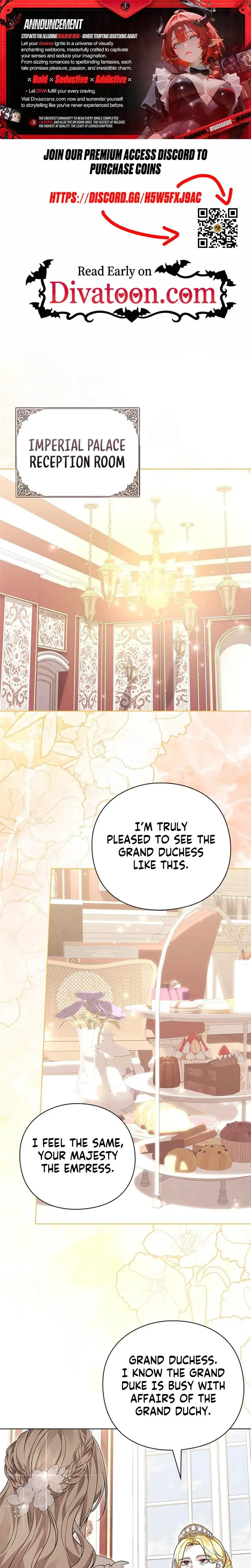 I Will Disappear For You Your Grace The Grand Duke Chapter 23 - Page 1