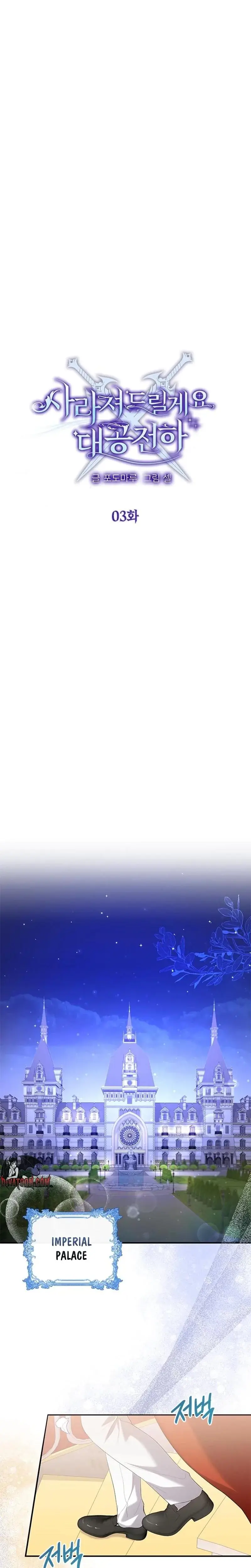 I Will Disappear For You Your Grace The Grand Duke Chapter 3 - Page 6