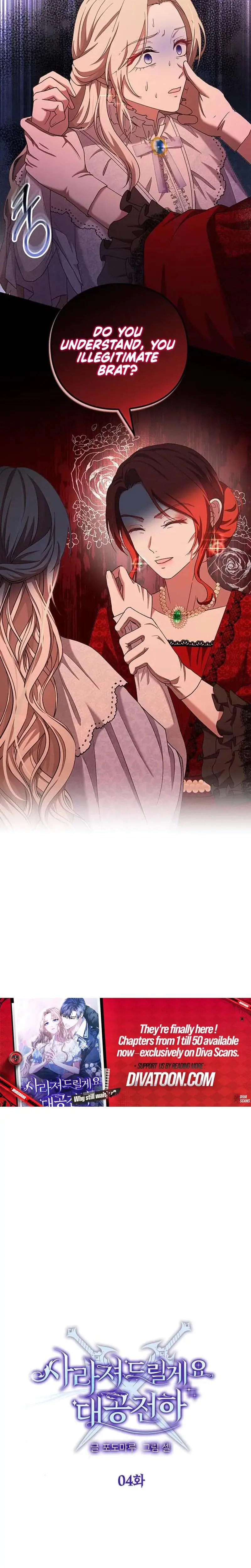 I Will Disappear For You Your Grace The Grand Duke Chapter 4 - Page 17