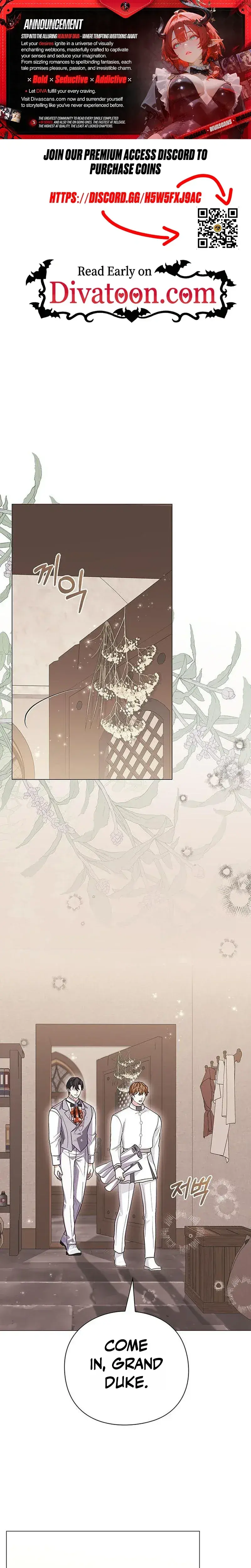 I Will Disappear For You Your Grace The Grand Duke Chapter 61 - Page 1