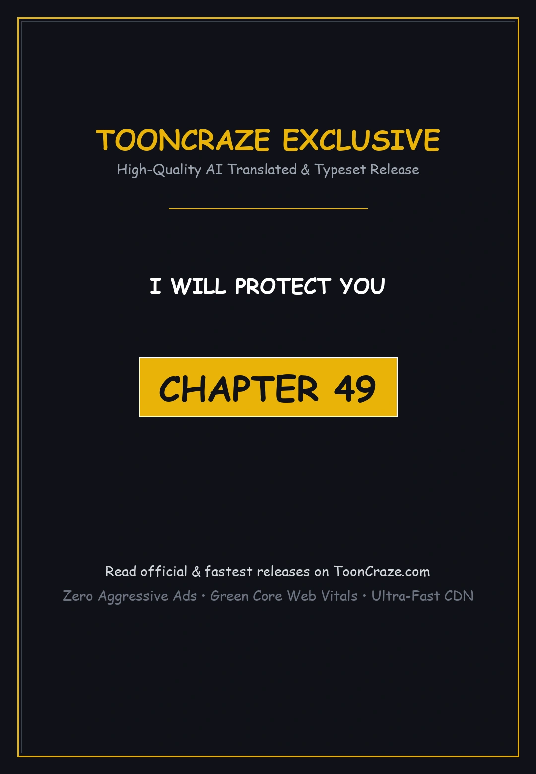 I Will Protect You Chapter 49 - Page 1