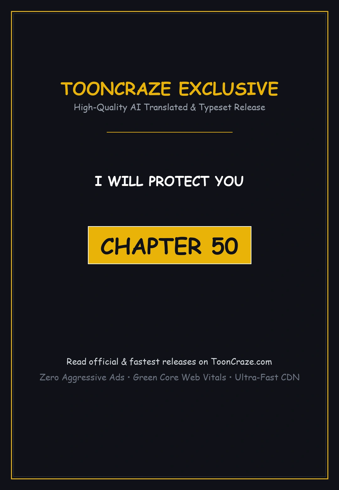 I Will Protect You Chapter 50 - Page 1