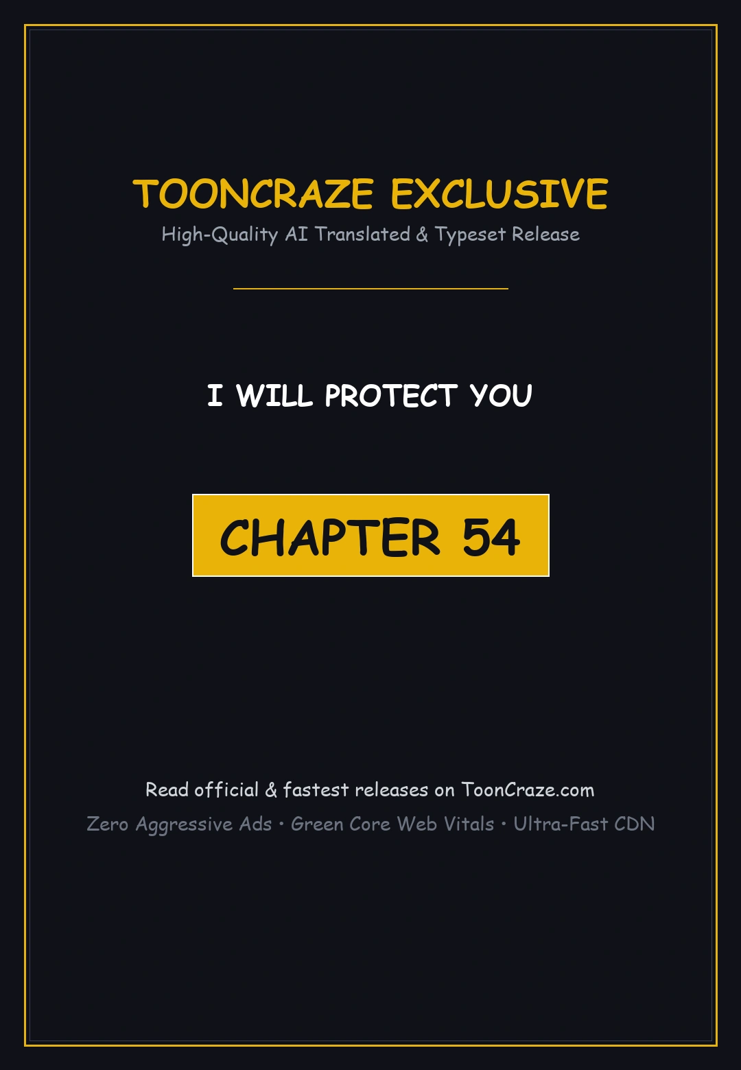 I Will Protect You Chapter 54 - Page 1