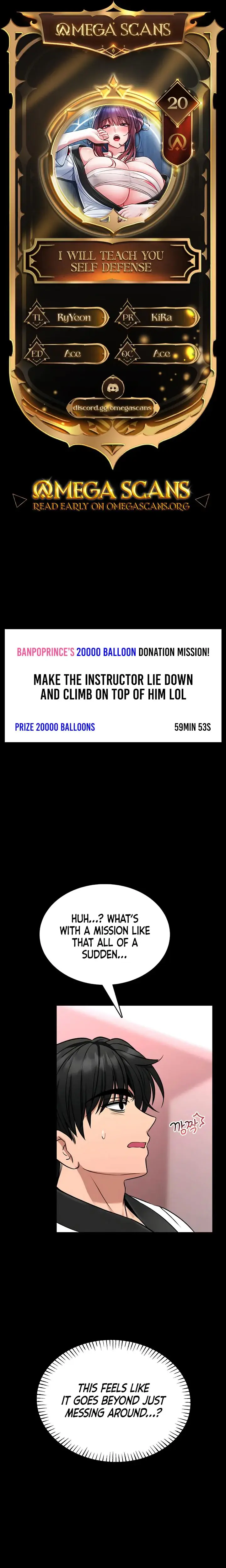 I Will Teach You Self Defense Chapter 20 - Page 1