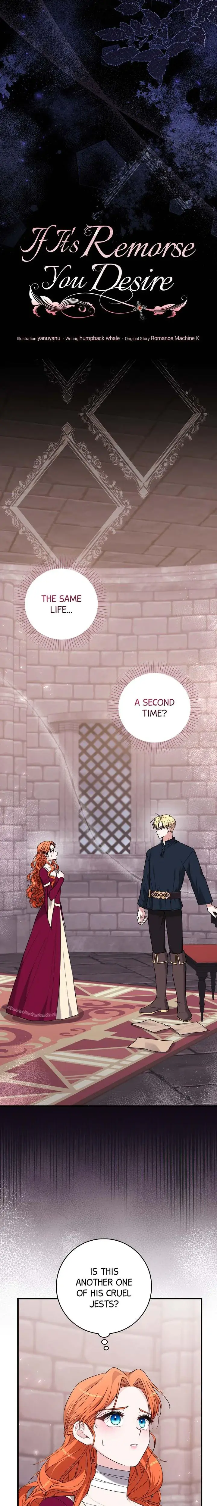 If Its Remorse You Desire Chapter 5 - Page 2