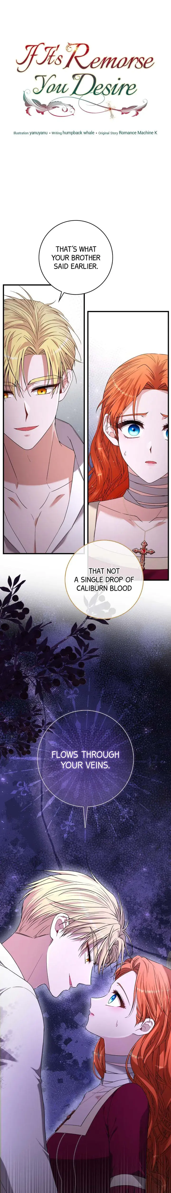 If Its Remorse You Desire Chapter 7 - Page 1