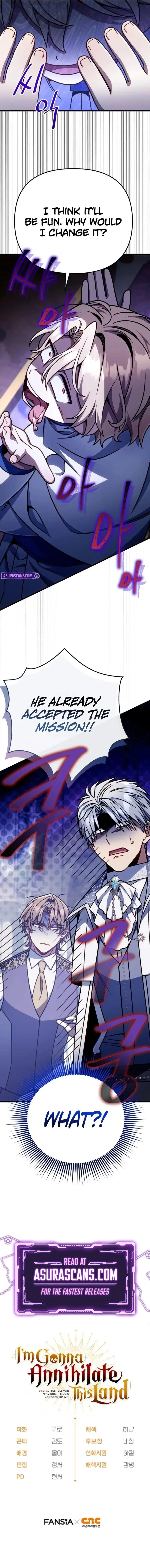 Im Going To Wipe Out This Country Chapter 43 - Page 11